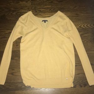 Yellow American Eagle Sweater